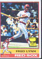 1976 Topps Baseball Cards      050      Fred Lynn